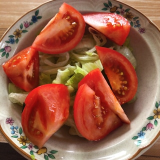 トマトレタスサラダ